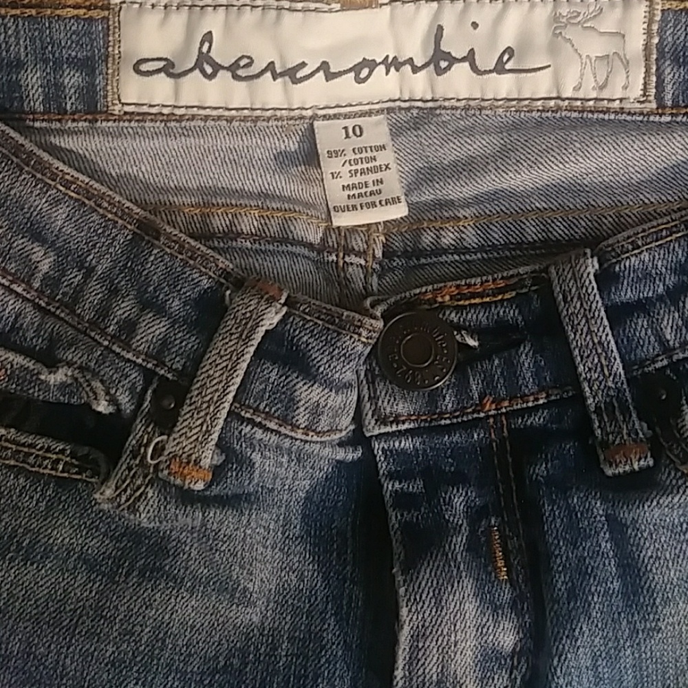 Abercrombie girls jeans size 10